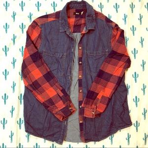 BDG button up women’s flannel